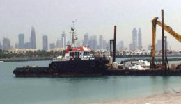 LSI Vessels working Offshore Jumeirah