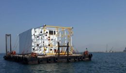 Transportation of two Fabricated Steel Structures 2