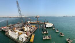 LSI Vessels at Jetty Expansion Project in Bahrain