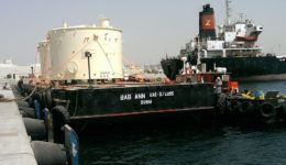 Tuna Ann and Bab Ann transporting Diesel Tanks