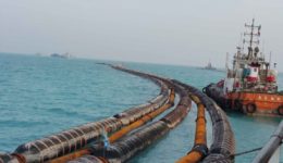 Towage of Pipeline from Kuwait